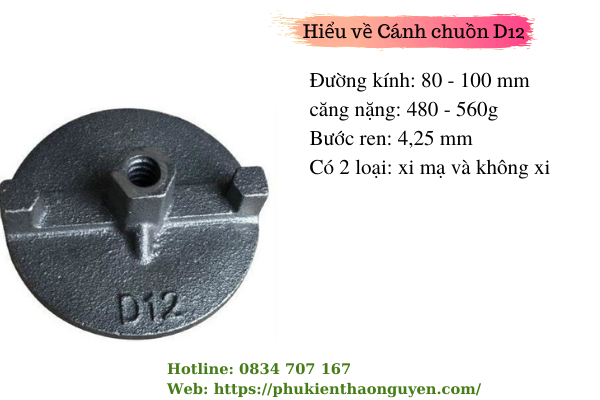 Giá bán cánh chuồn D12 tại thị trường?