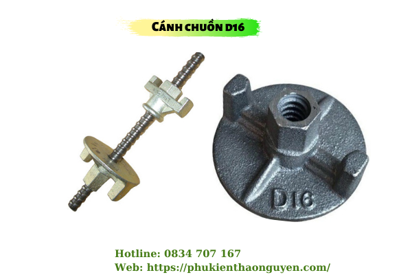 Quy cách cánh chuồn D16
