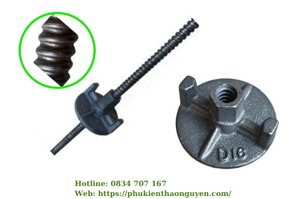 Quy cách tyren vuông (tyren D16) chuẩn