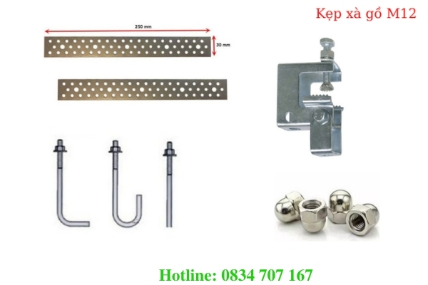 cùm kẹp xà gồ treo ty M12
