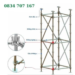 Giàn giáo đĩa hay giàn dán ringlock Quận 12, Hồ Chí Minh