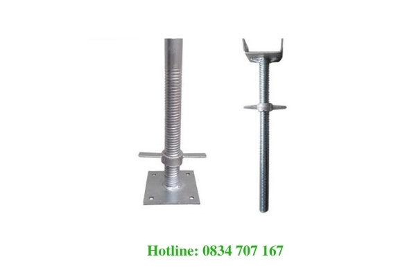 chân kích xây dựng phi 34 rõng 50 cm
