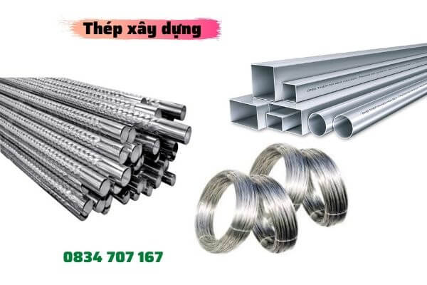 Thép xây dựng – Bảng giá các loại thép cây – cuộn – hộp – tấm….