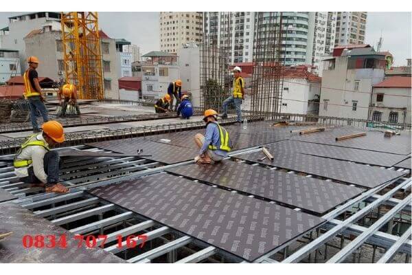 Giá bán tấm phim coffa 15mm