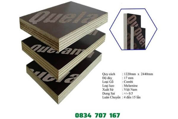 Bán tấm ép phim coppha 15mm giá rẽ nhất thị trường