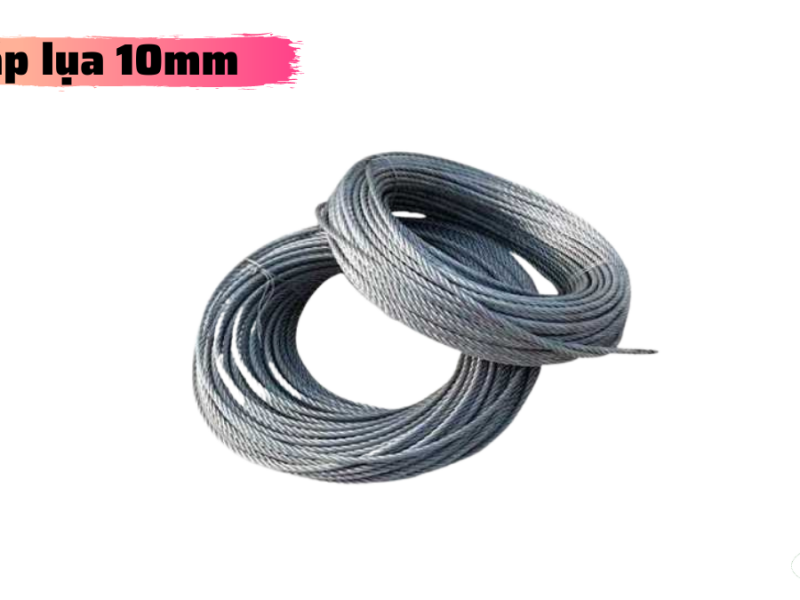 Dây cáp thép – Tăng đơ – Ốc siết cáp inox 304 10mm