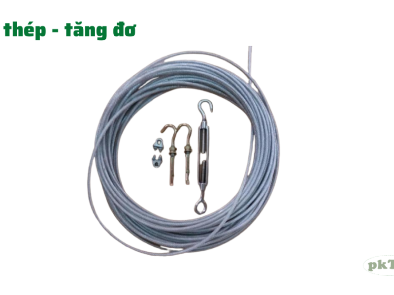 Cáp mạ kẽm 18mm – Bảng giá bán tăng đơ ốc siết mới nhất