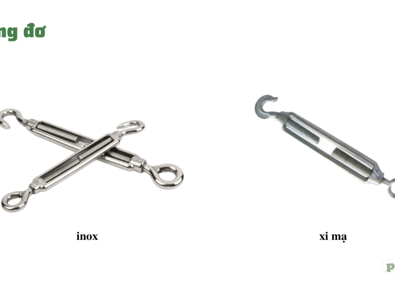 Tăng đơ inox 304 – Cáp thép lụa – Báo giá bán mới nhất ốc cáp