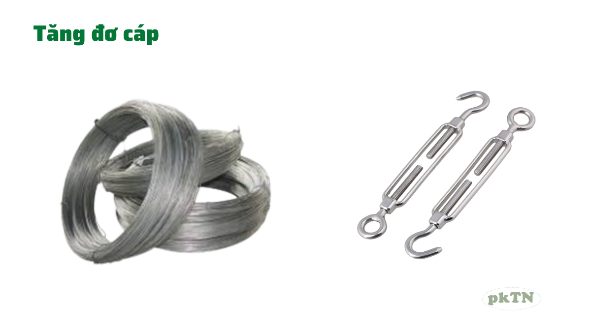 cáp lụa tăng đơ