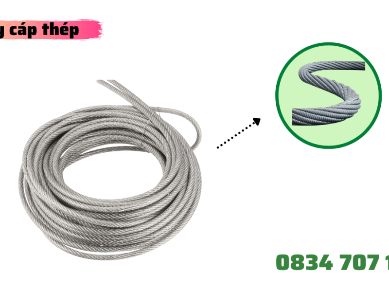 Cáp thép inox 304 – Tăng đơ – ốc siết cáp 10mm 12mm