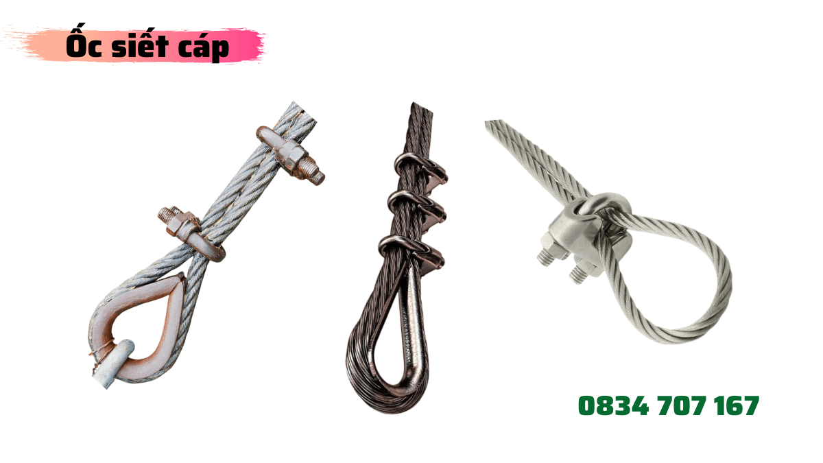 Ốc cáp xi mạ