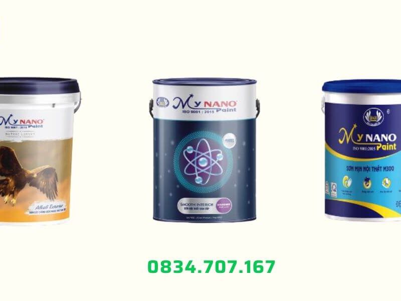 Nước sơn là gì? Phân loại và Giá bán sơn nước Mynano
