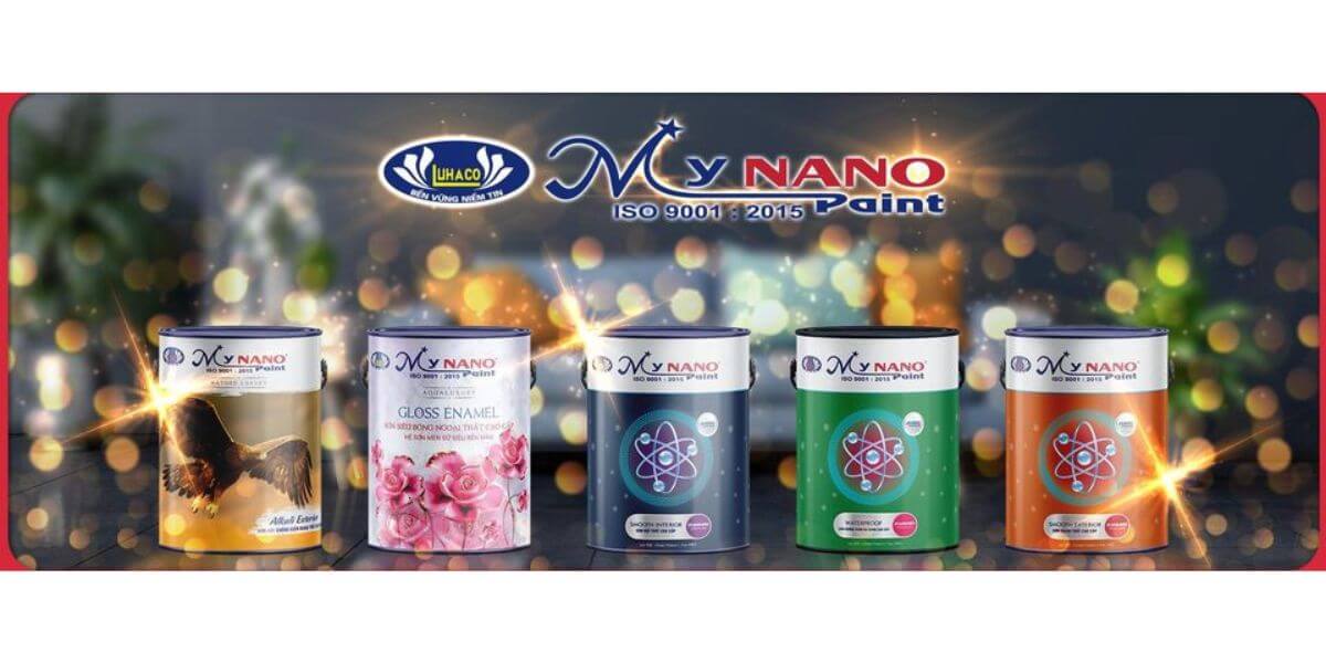 Tóp các sản phẩm sơn nước myanano