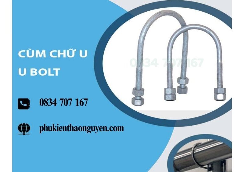 Cùm chữ U – Bulong đai ốc vít inox 304