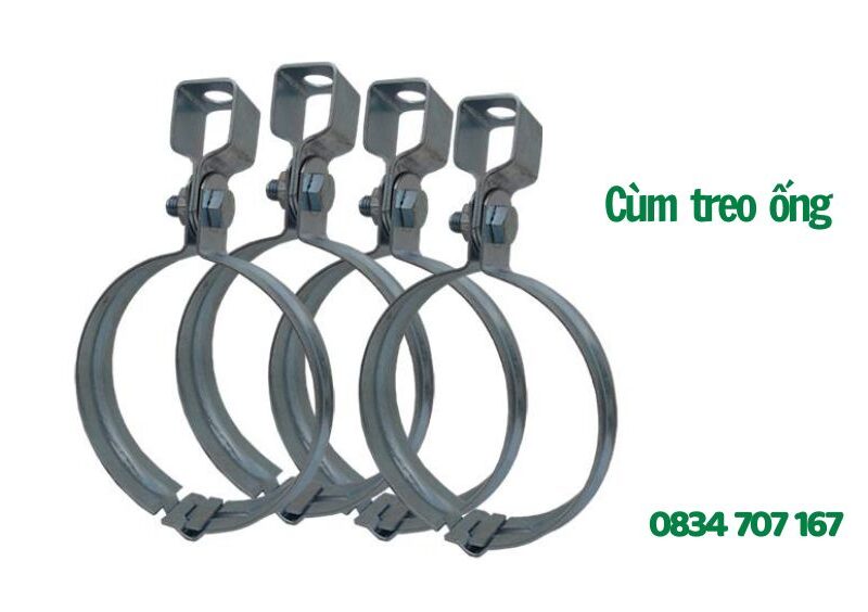 Cùm treo ống hay đai treo ống là gì? Giá bán?