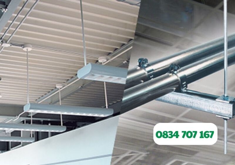 Ty răng giằng  3m inox 304 và 201 treo trần