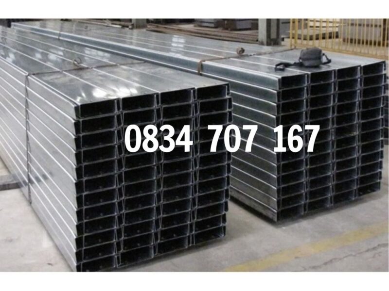 Xà gồ 5×5 4m  mạ kẽm – Giá cho thuê hộp 5×10