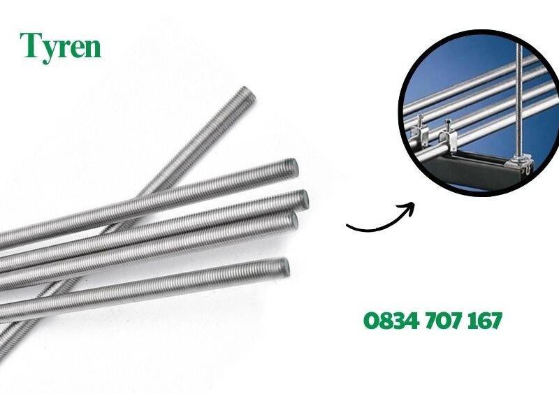 Thanh ty răng treo 12 – Tyren giằng xà gồ 3m