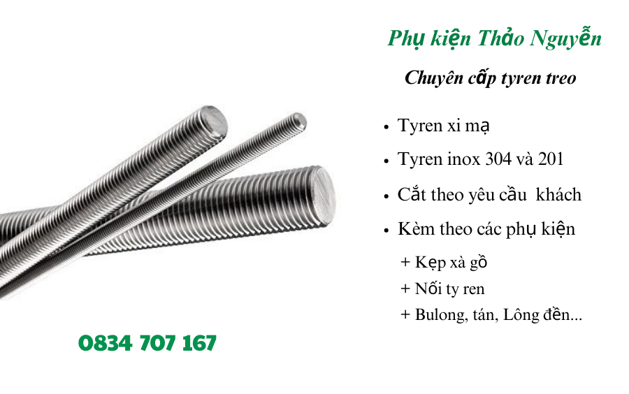 Ty răng xi mạ 10 ly