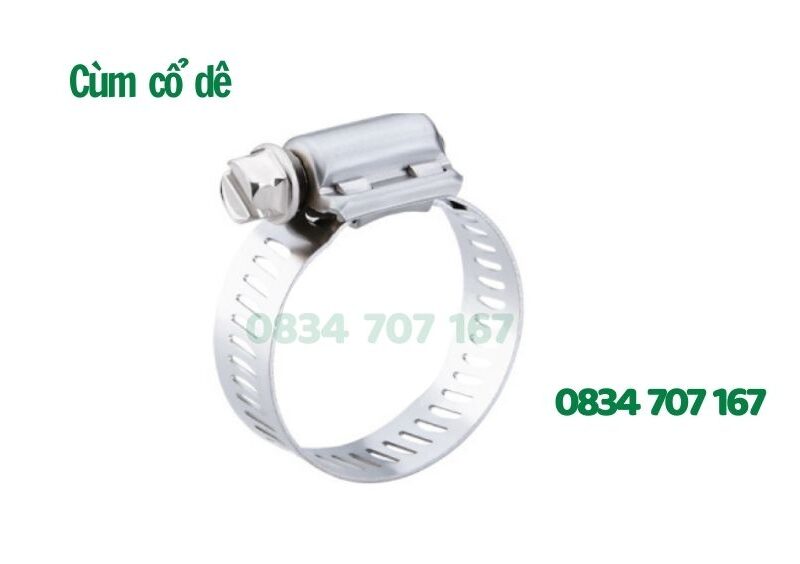 Cùm cổ dê là gì? – Đặc điểm đai khóa ống