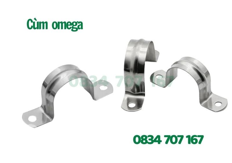 Cùm omega là gì? – Ưu điểm và Giá bán đai treo ống