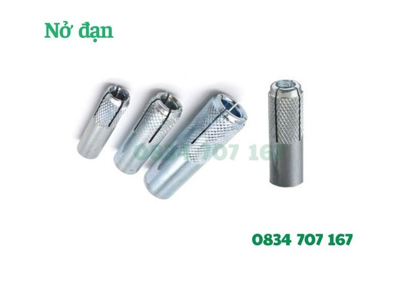 Tắc kê nở ống thường – Nở sắt hay nở nhựa