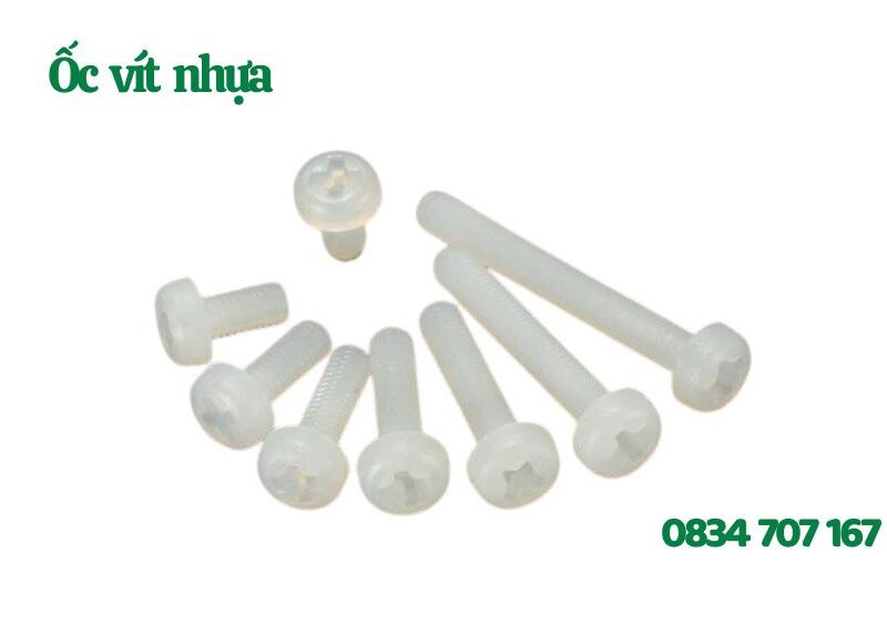 Ốc vít nhựa – Địa chỉ mua bán Bulong con tán